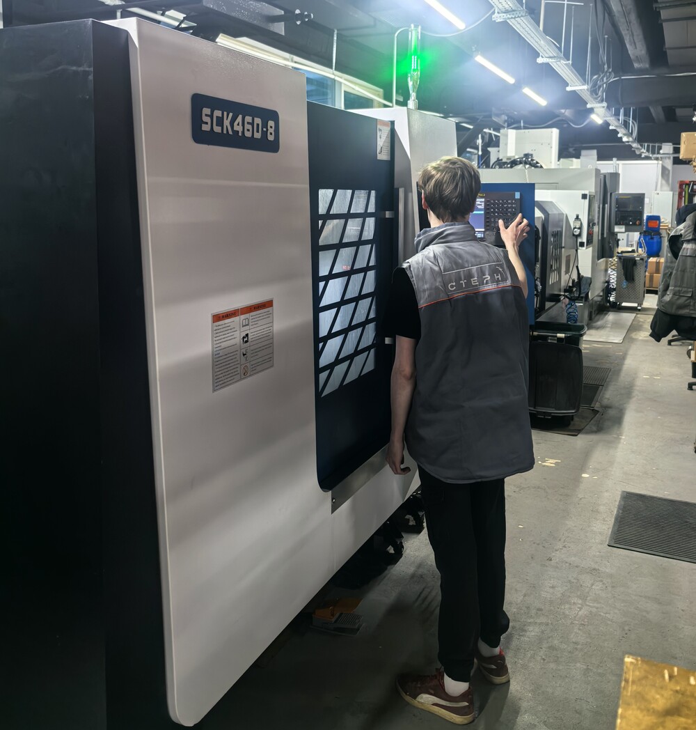 Токарно-фрезерный обрабатывающий центр SCK460